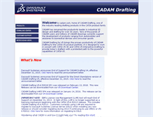 Tablet Screenshot of cadam.com